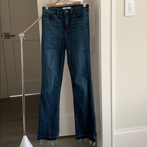 Sam Edelman dark wash boot cut jeans